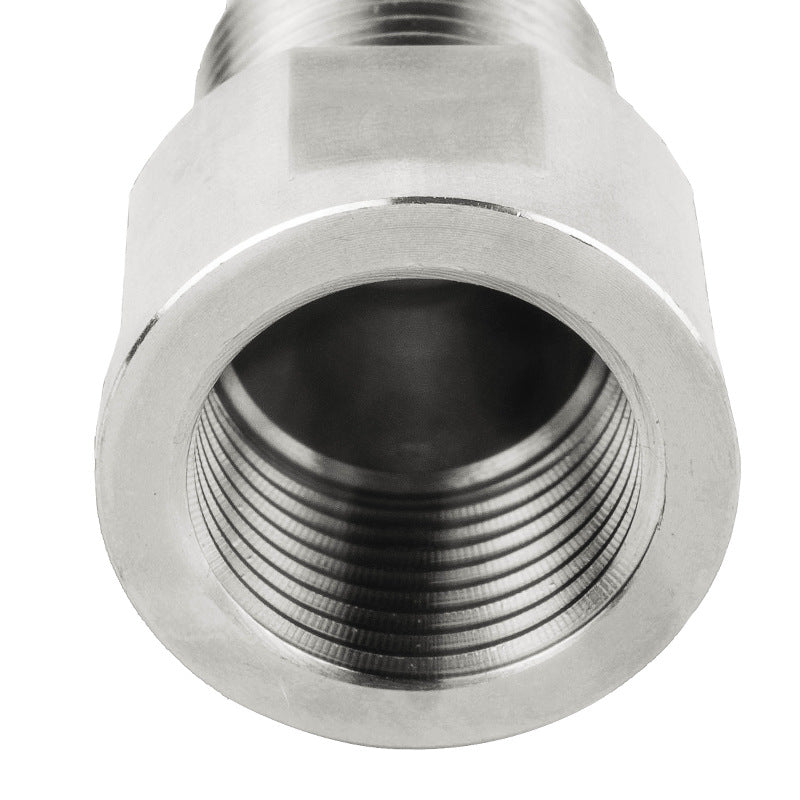 CHGRNLF 2-50Pcs O2 Sensor Adapter, Stainless Steel Extension Connector w/ Filter M18*1.5, 50mm/1.96in