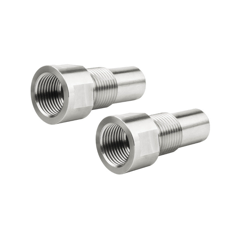 CHGRNLF 2-50Pcs O2 Sensor Adapter, Stainless Steel Extension Connector w/ Filter M18*1.5, 50mm/1.96in
