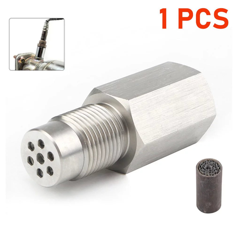 CHGRNLF 58mm Oxygen O2 Sensor Spacer Adapter M18x1.5 Catalytic Converter O2 Sensor Spacer CEL FIX P0420/P0042/P0430 Code Universal