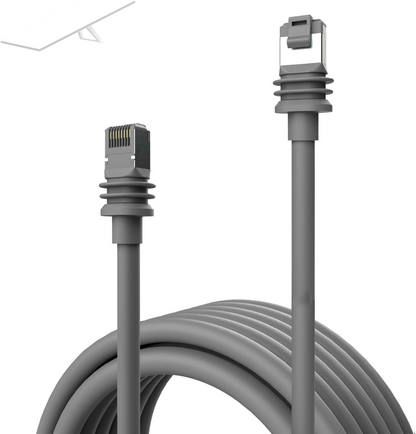 CHGRNLF Starlink Gen 3 Cable, Replacement Standard V3 Cable for Starlink Gen 3 Cable Waterproof Outdoor Grey