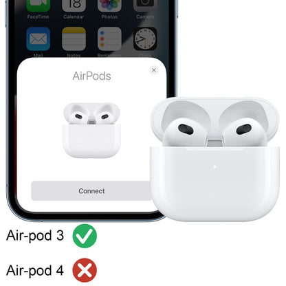 CHGRNLF A2564 Single Left Side Earbud Replacement for Air 3rd Gen, Compatible with Original A2897 & A2566 Charging Case Ear Cushion