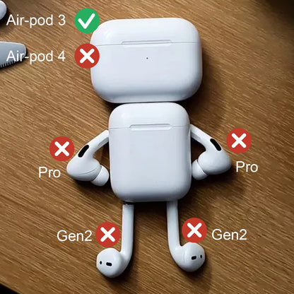 CHGRNLF A2564 Single Left Side Earbud Replacement for Air 3rd Gen, Compatible with Original A2897 & A2566 Charging Case Ear Cushion