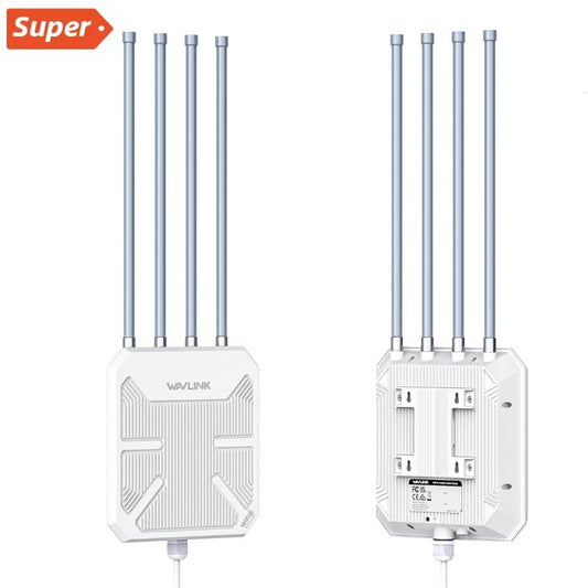 Wavlink WL-WN573HP3 12dBi Directional Antenna Outdoor Long Range AX3000 Mesh Extender for WiFi and POE Networks