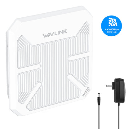 Wavlink WL-WN573HP3 12dBi Directional Antenna Outdoor Long Range AX3000 Mesh Extender for WiFi and POE Networks