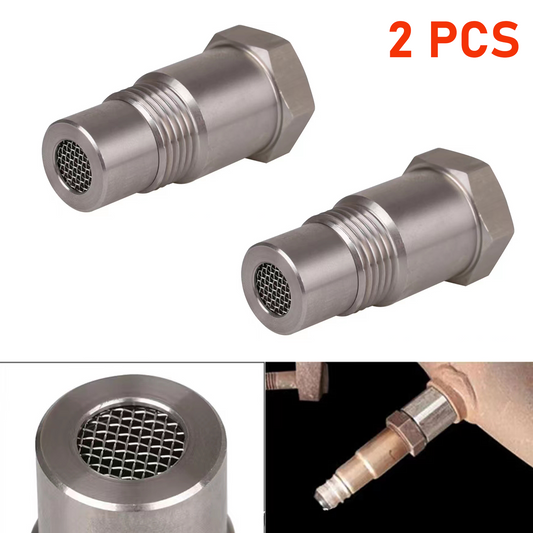 CHGRNLF M18x1.5 Thread Adapter, Car Oxygen O2 Sensor Adapter Cel Fix Check Engine Light Eliminator-304 Stainless Steel